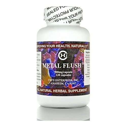 Chi's Enterprise –Metal Flush 120 Capsules - The Oasis of Health