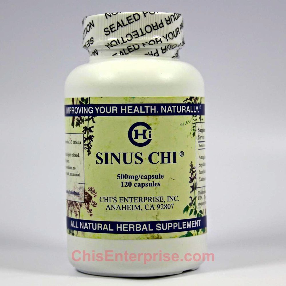 Chi's Enterprise – Sinus Chi 120 Capsules - The Oasis of Health