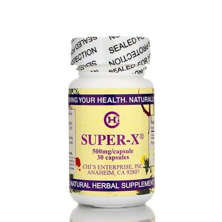 Chi's Enterprise Super - X Herbal Supplement, 30 count - The Oasis of Health