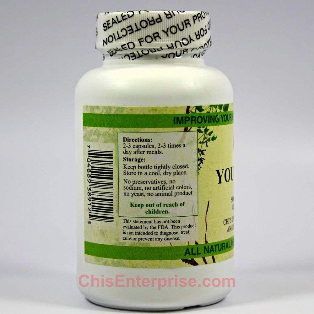Chi's Enterprise – Youth Chi - 120 Capsules - The Oasis of Health
