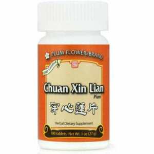 Chuan Xin Lian Pian 100 tabs - Plum Flower - The Oasis of Health