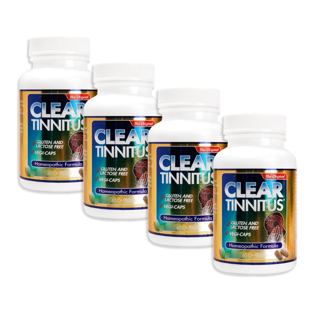 CLEAR PRODUCTS CLEAR TINNITUS, 60 CAP (4 Pack) - The Oasis of Health
