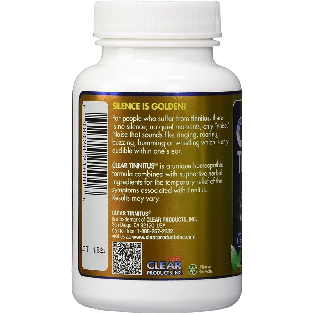 CLEAR PRODUCTS CLEAR TINNITUS, 60 CAP (4 Pack) - The Oasis of Health
