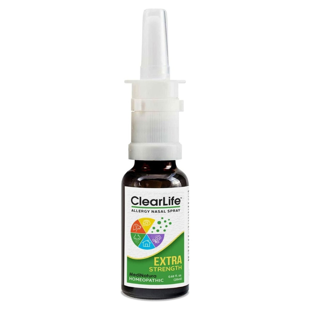 ClearLife Allergy Relief Nasal Spray for Multi - Symptom Relief in Any Region - Homeopathic Formula - 0.68 Ounce - The Oasis of Health
