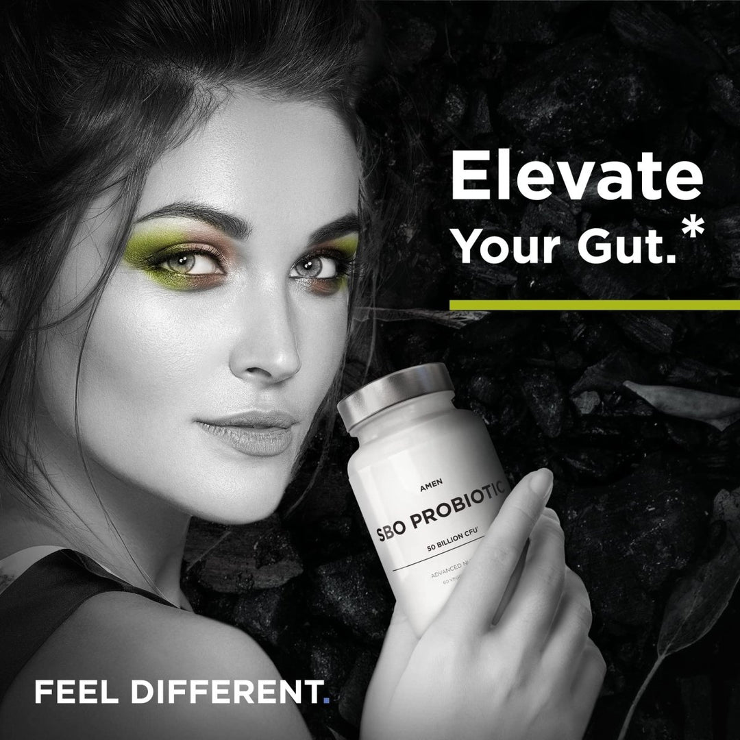 Codeage - Amen SBO Probiotic with Prebiotics - 60 Vegetable Capsule(s) - The Oasis of Health