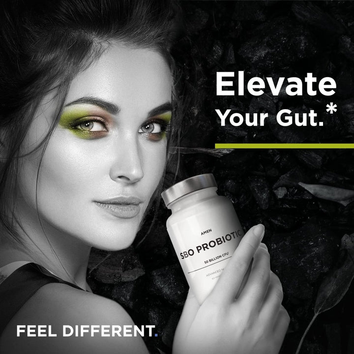 Codeage - Amen SBO Probiotic with Prebiotics - 60 Vegetable Capsule(s) - The Oasis of Health