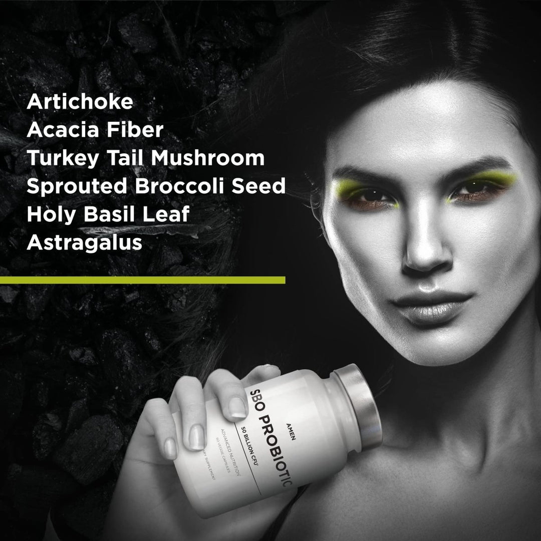 Codeage - Amen SBO Probiotic with Prebiotics - 60 Vegetable Capsule(s) - The Oasis of Health