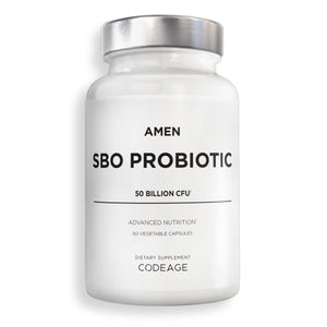 Codeage - Amen SBO Probiotic with Prebiotics - 60 Vegetable Capsule(s) - The Oasis of Health