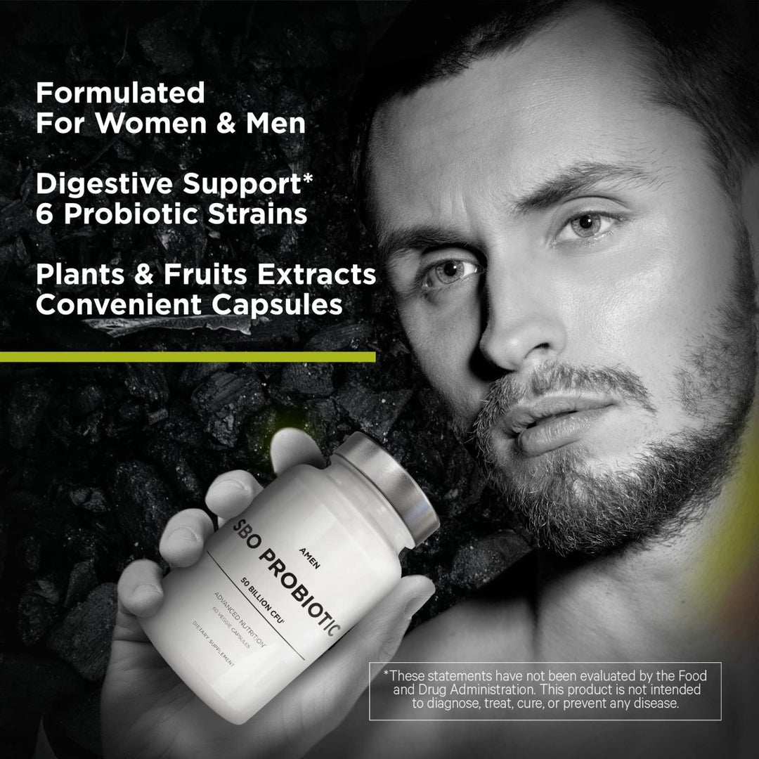 Codeage - Amen SBO Probiotic with Prebiotics - 60 Vegetable Capsule(s) - The Oasis of Health