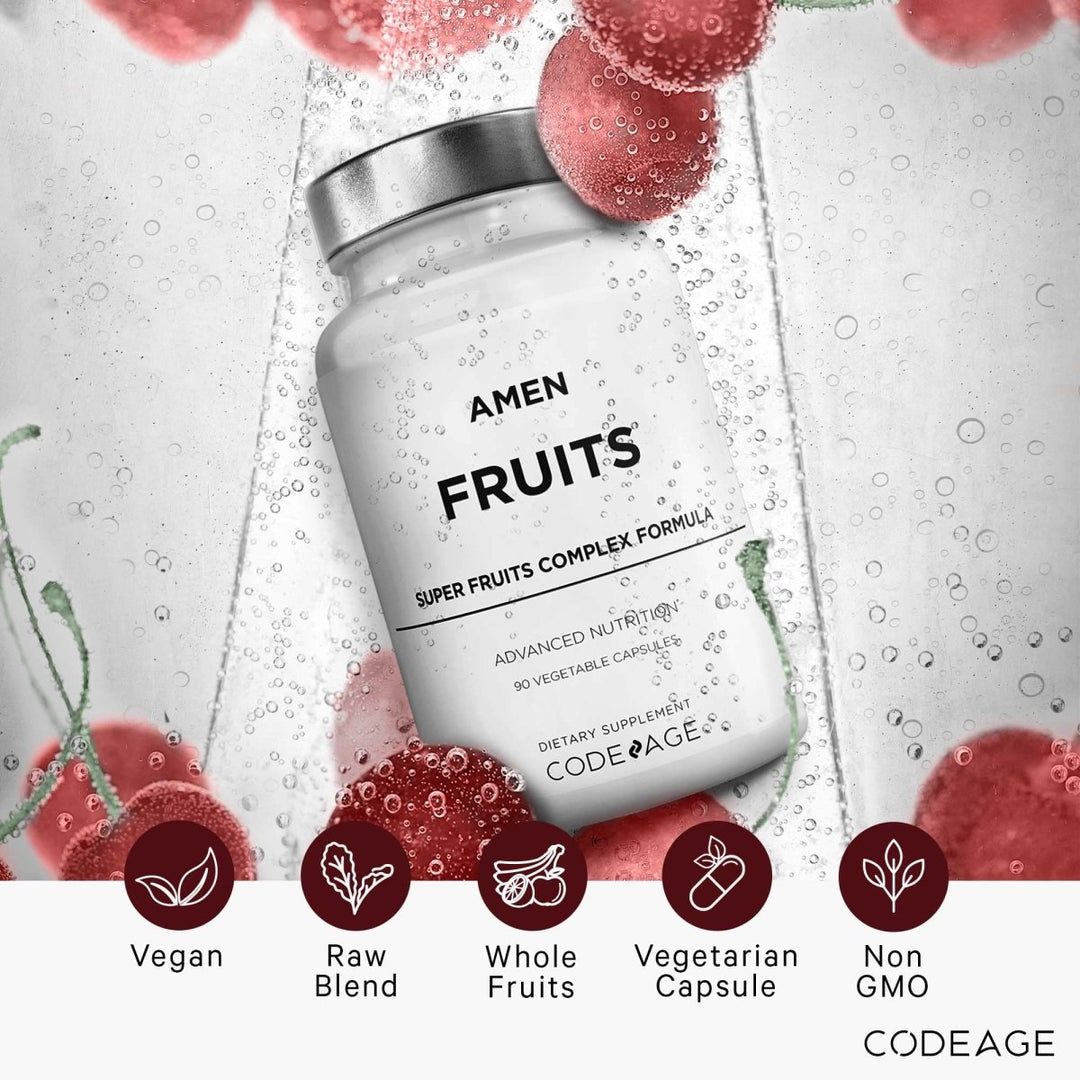 Codeage - Amen Super Fruits Complex Formula - 90 Vegetable Capsule(s) - The Oasis of Health