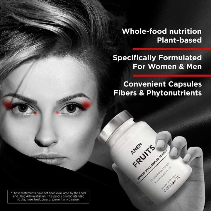 Codeage - Amen Super Fruits Complex Formula - 90 Vegetable Capsule(s) - The Oasis of Health