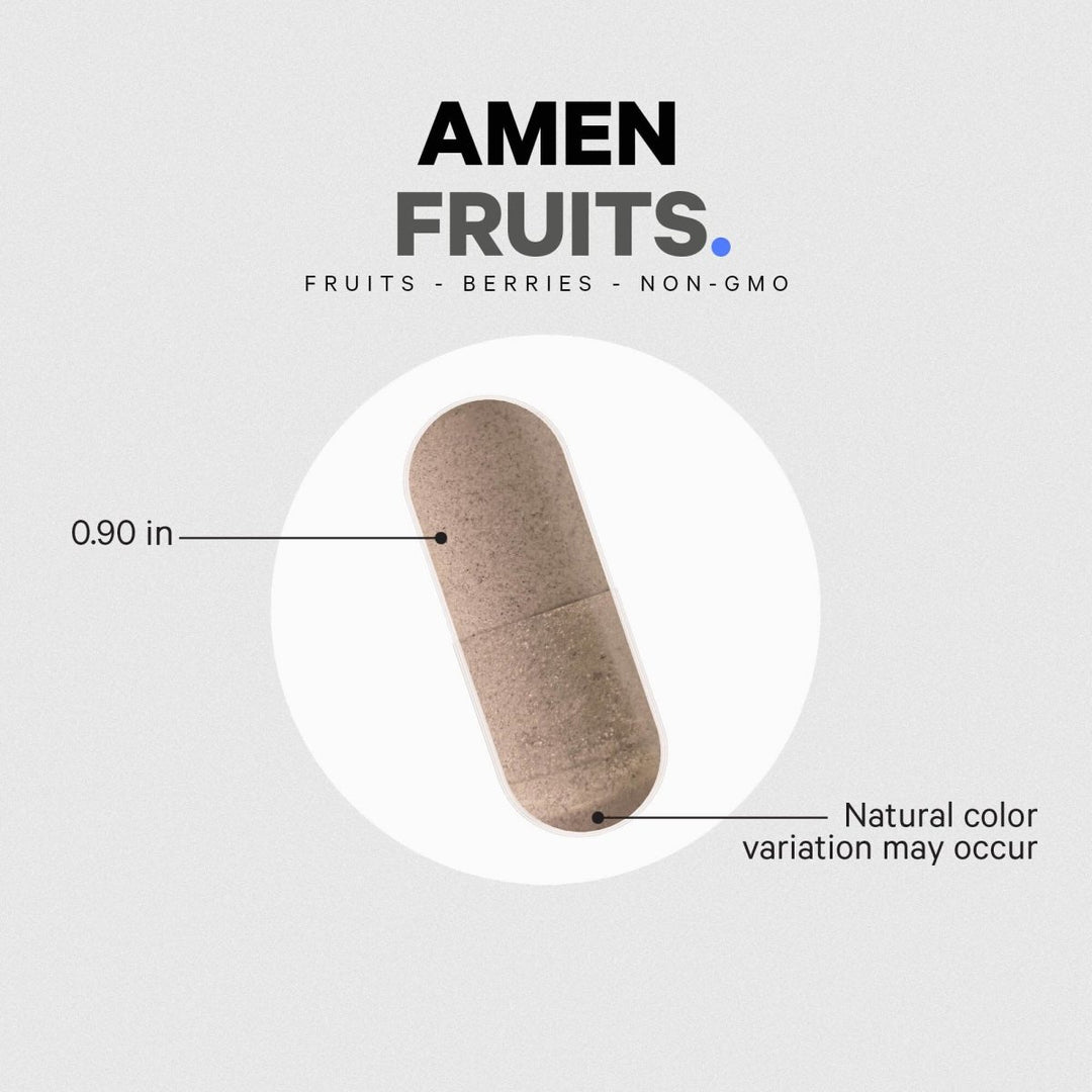 Codeage - Amen Super Fruits Complex Formula - 90 Vegetable Capsule(s) - The Oasis of Health