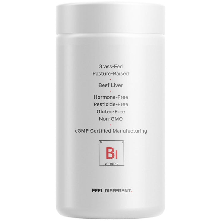 Codeage - Beef Liver Grass - Fed & Pasture Raised - 180 Capsules - The Oasis of Health