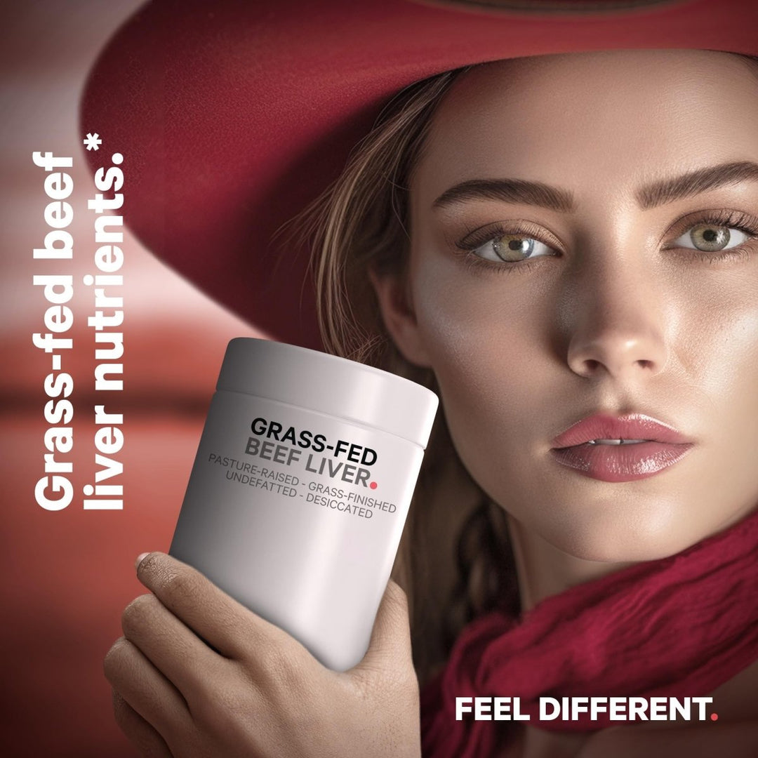 Codeage - Beef Liver Grass - Fed & Pasture Raised - 180 Capsules - The Oasis of Health