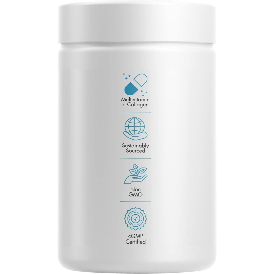 Codeage - Biotin Marine Collagen Types I & II Wild - Caught - 120 Capsules - The Oasis of Health