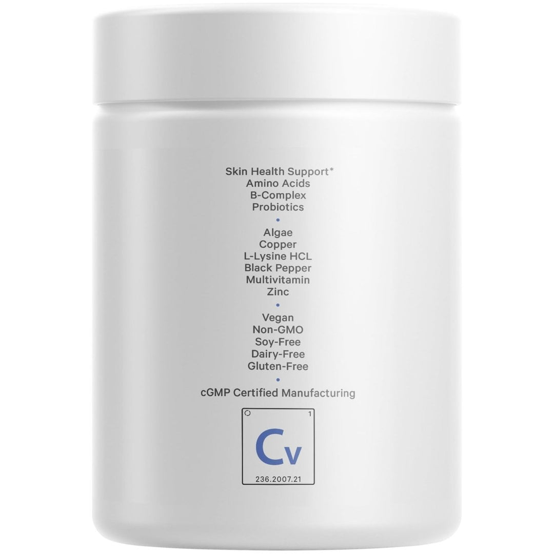 Codeage - Clearface Pantothenic Acid, Niacin, Vitamins A, C, D3, E, FloraFIT Probiotics - 90 Capsules - The Oasis of Health