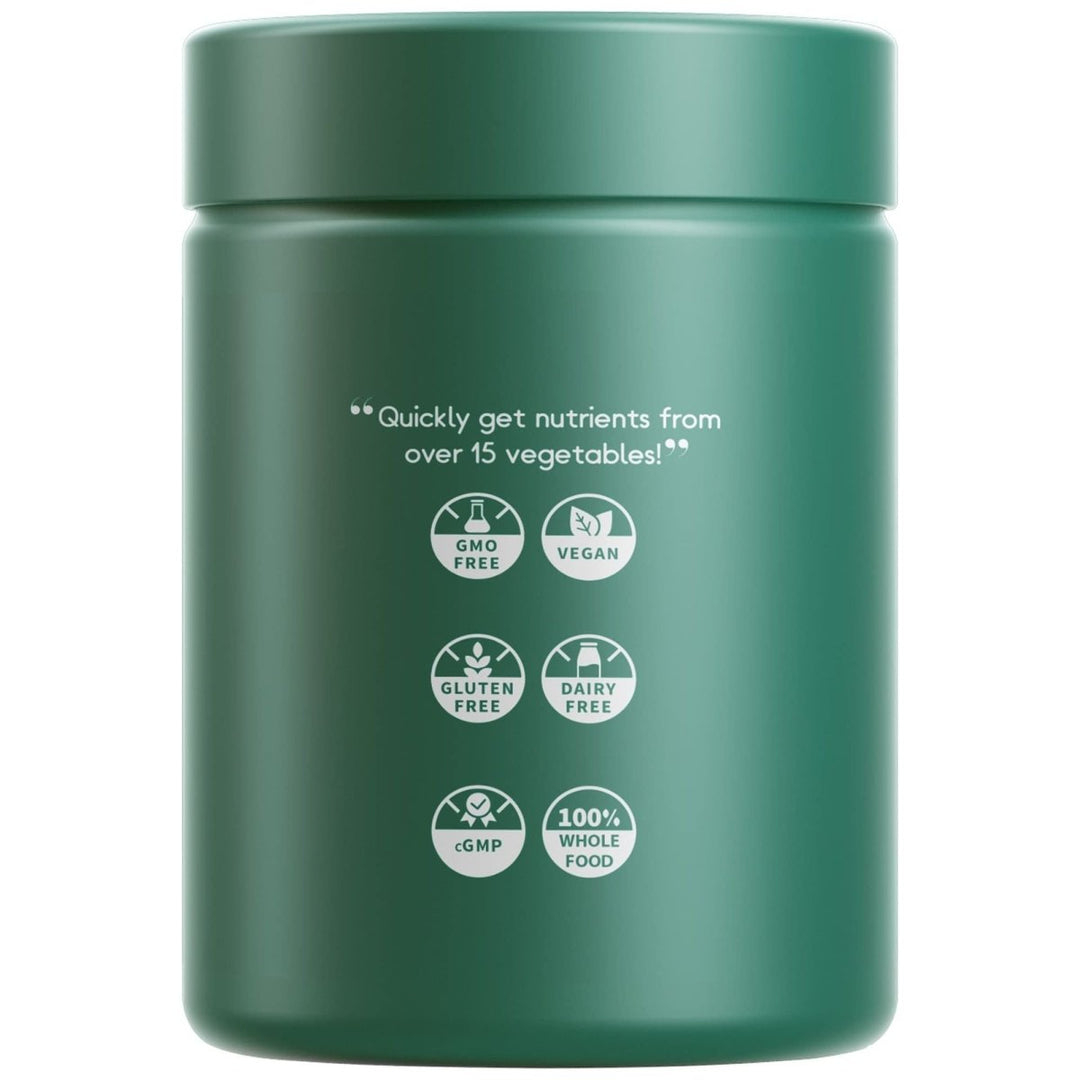 Codeage - Easy Veggies + Fast Fruits Bundle - 180 Capsules - The Oasis of Health