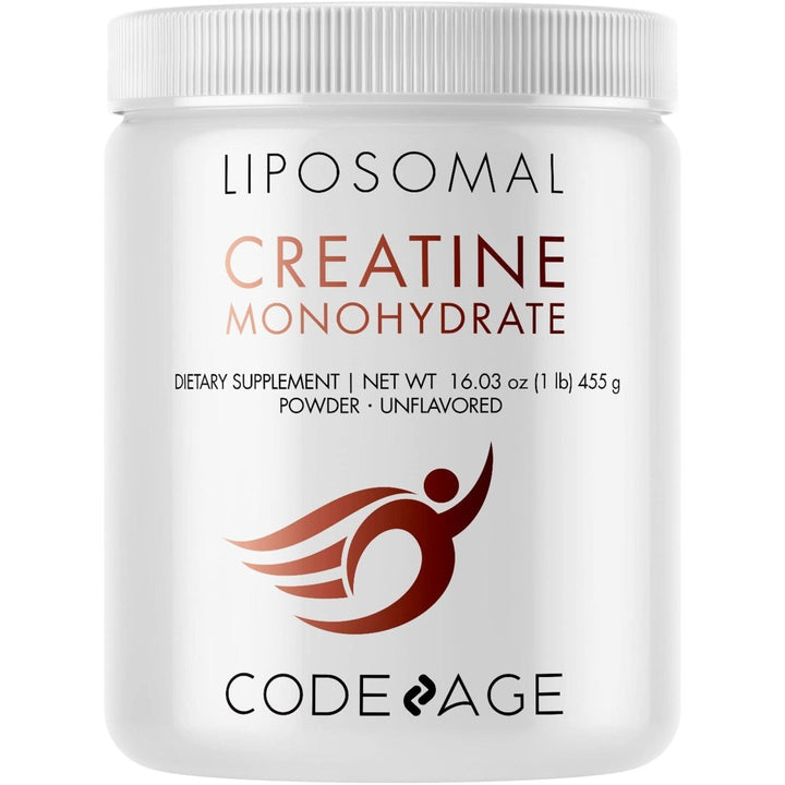 Codeage - Liposomal Creatine Monohydrate Powder Supplement Micronized Sports Muscles Unflavored - 16.03 oz. - The Oasis of Health