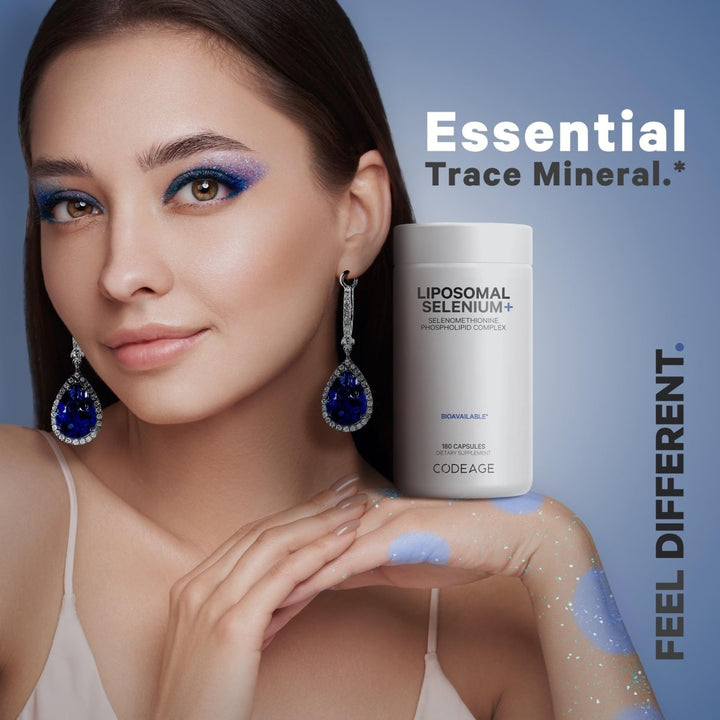 Codeage - Liposomal Selenium - 180 Capsules - The Oasis of Health