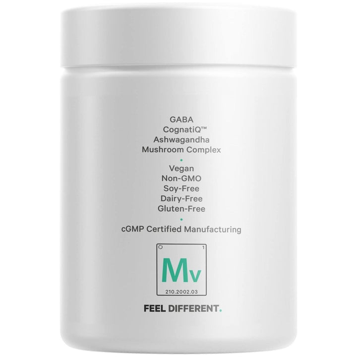 Codeage - Meditate Vitamins Brain Supplement - GABA, DHH - B, NeuroFactor, Ashwagandha - 60 Capsules - The Oasis of Health