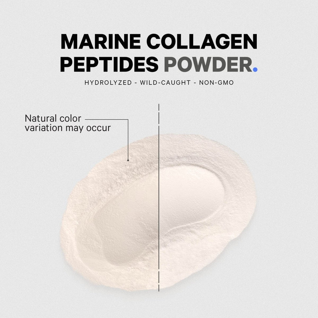 Codeage - Wild Caught Marine Collagen Peptides Hydrolyzed Powder Unflavored - 15.87 oz. - The Oasis of Health