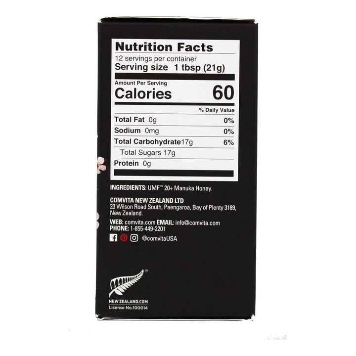 Comvita - UMF 20+ Raw Manuka Honey - 8.8 oz. - The Oasis of Health