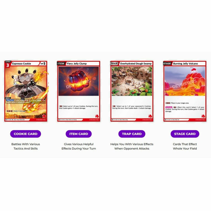 CookieRun: Braverse Trading Card Game - Brave Beginning Booster Display - Includes 28 Booster Packs with 9 Cards Each, Competitive Battle TCG - The Oasis of Health