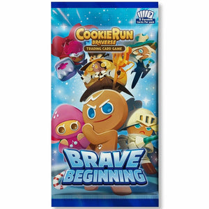 CookieRun: Braverse Trading Card Game - Brave Beginning Booster Display - Includes 28 Booster Packs with 9 Cards Each, Competitive Battle TCG - The Oasis of Health