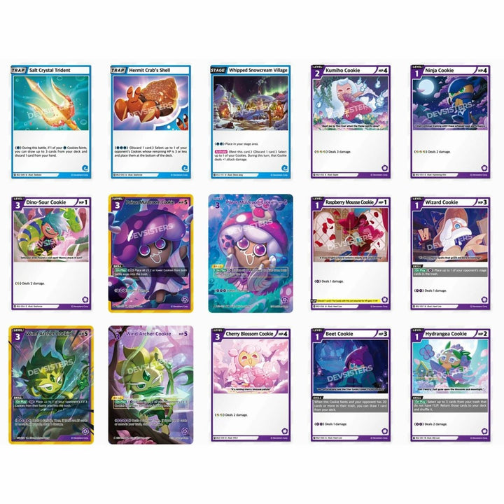 CookieRun: Braverse Trading Card Game - Brave Beginning Booster Display - Includes 28 Booster Packs with 9 Cards Each, Competitive Battle TCG - The Oasis of Health