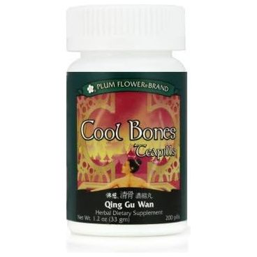Cool Bones Teapills (Qing Gu Wan), 200 ct, Plum Flower - The Oasis of Health