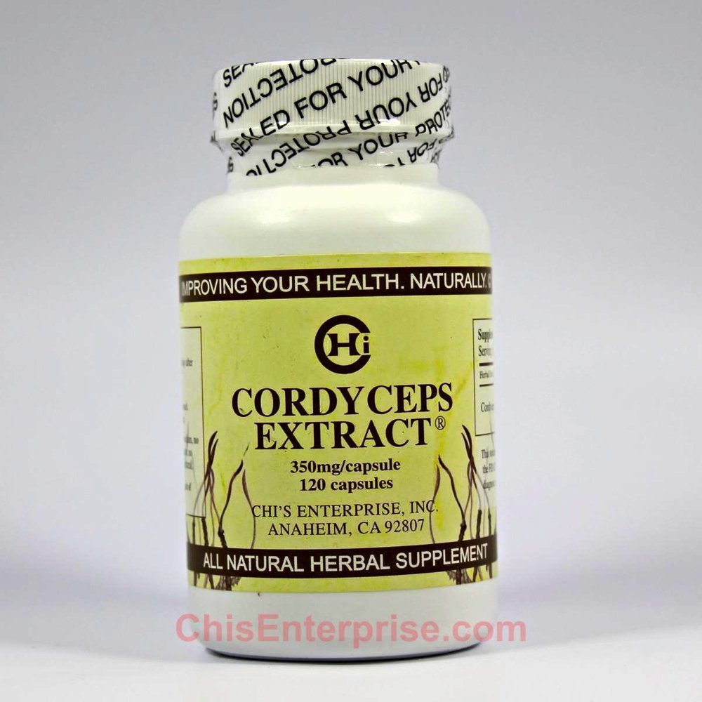 Cordyceps Extract - 120 caps - The Oasis of Health