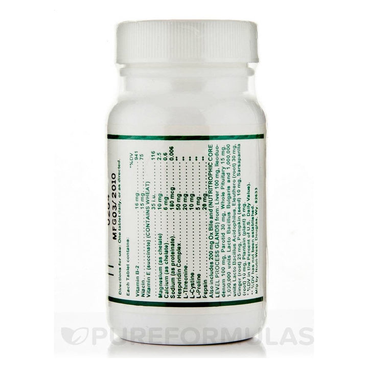 Core Level Bile - 60 Tablets by Nutri West - The Oasis of Health