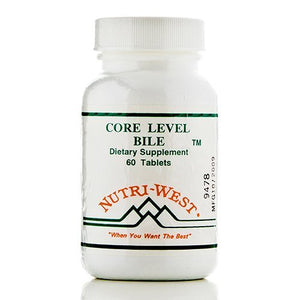 Core Level Bile - 60 Tablets by Nutri West - The Oasis of Health