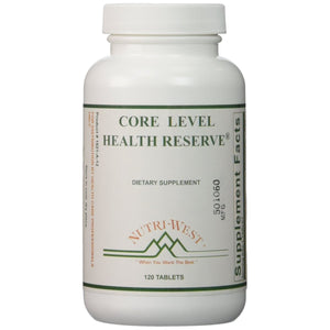 Core Level Health Reserve - 120 Tablets by Nutri West - The Oasis of Health