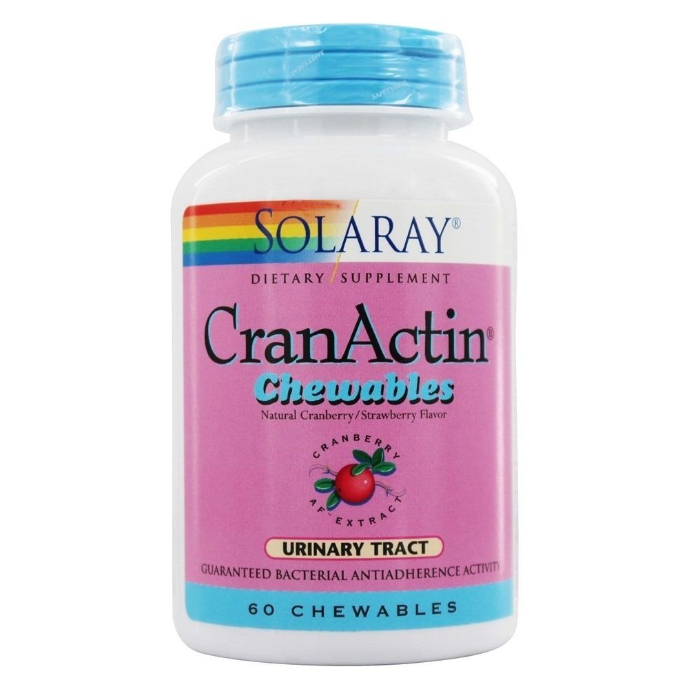 CranActin Chewable Solaray 60 Chewable - The Oasis of Health