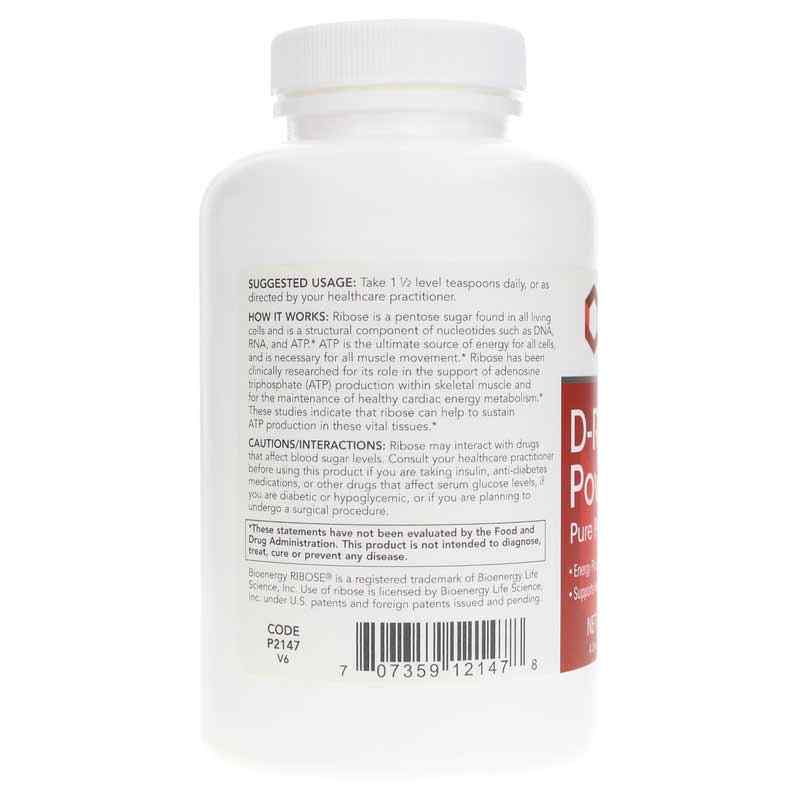 Protocol For Life Balance D-Ribose Powder 8 Oz - P2147 -