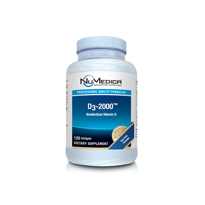 NuMedica D3-2000 120 Softgels