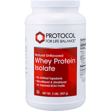 Protocol For Life Balance Whey Protein Isolate Naturally Unflavored 2 Lbs - P2172