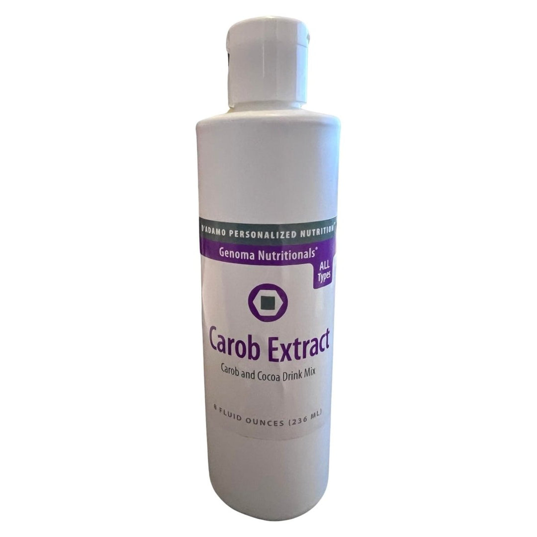 D'Adamo Carob Extract Liquid 8oz - The Oasis of Health