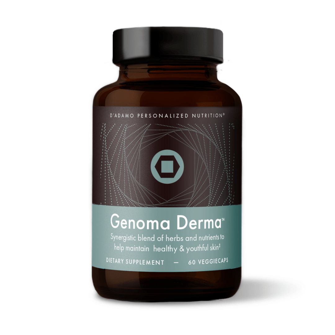 D'Adamo Genoma Derma 60 Vcaps - The Oasis of Health