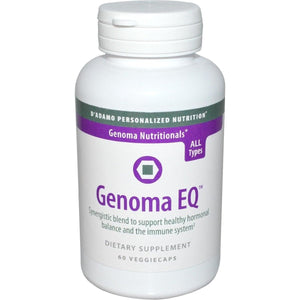 D'Adamo Genoma EQ 60 Vcaps - The Oasis of Health
