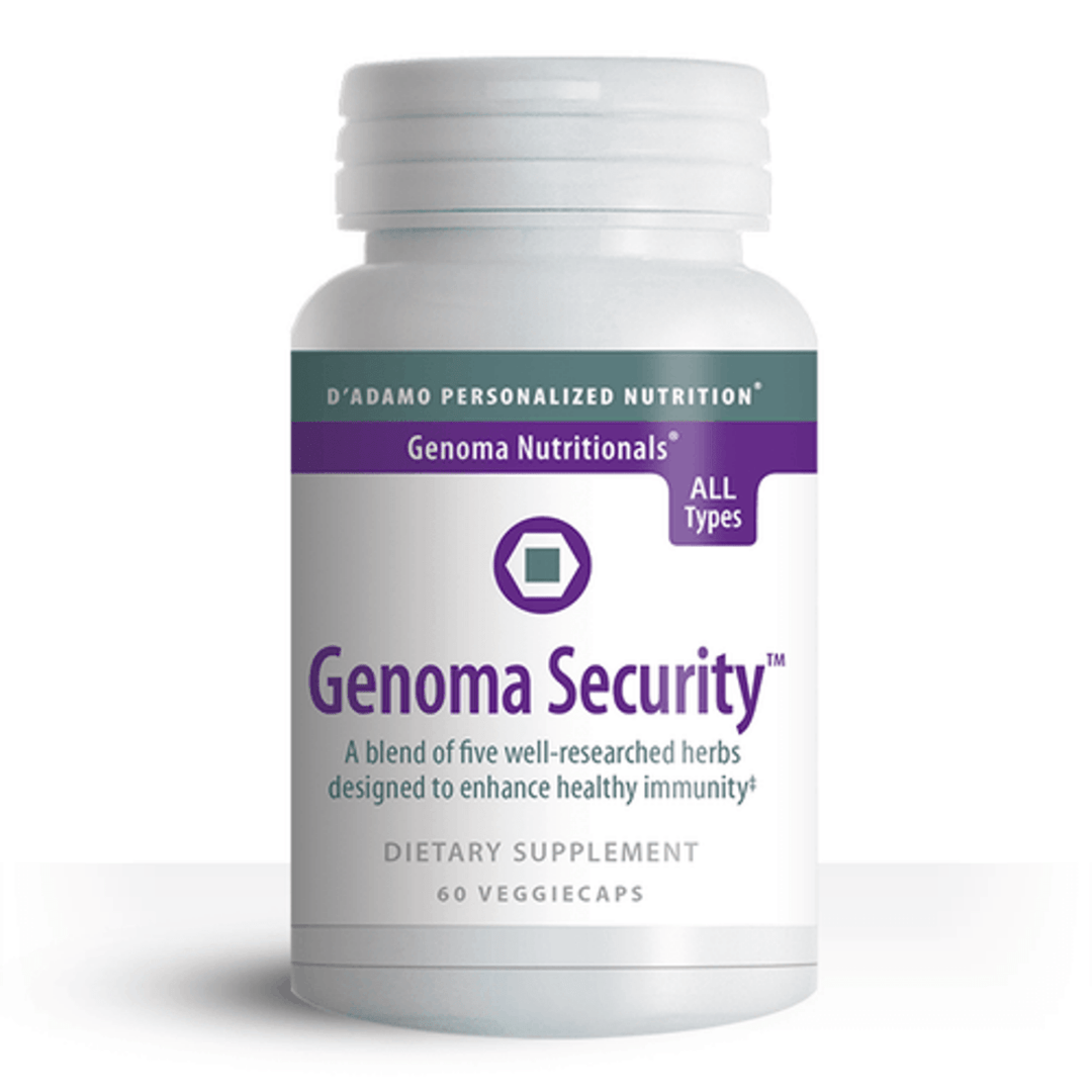 D'Adamo Genoma Security 60 Vcaps - The Oasis of Health