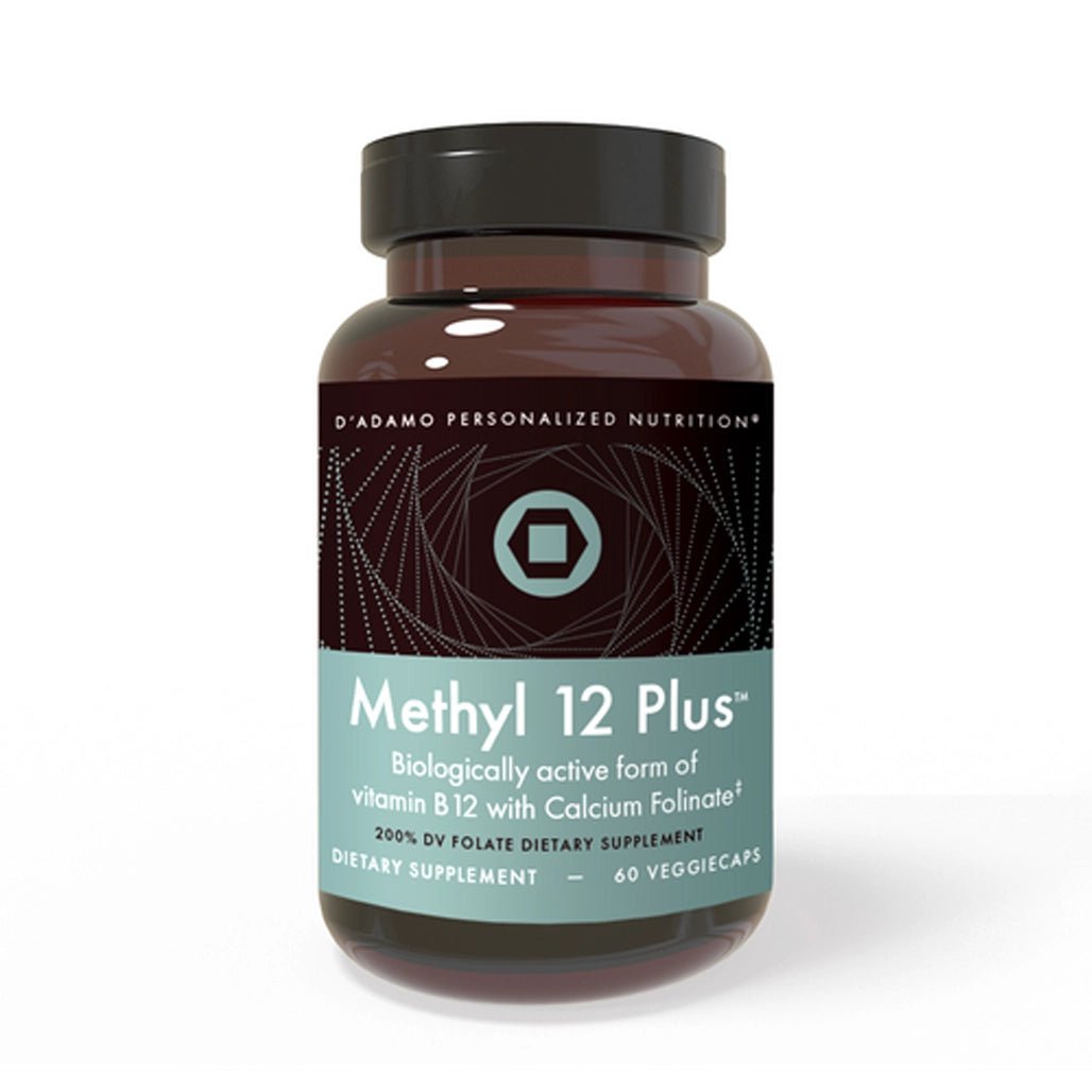 D'Adamo Methyl 12 Plus 60 Vcaps - The Oasis of Health