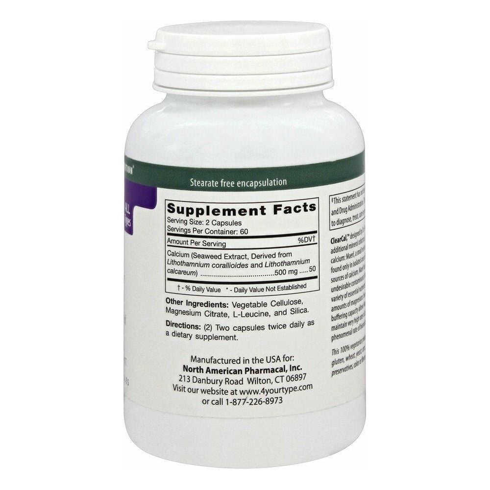 D'Adamo Personalized Nutrition - ClearCal 120 vcaps - The Oasis of Health
