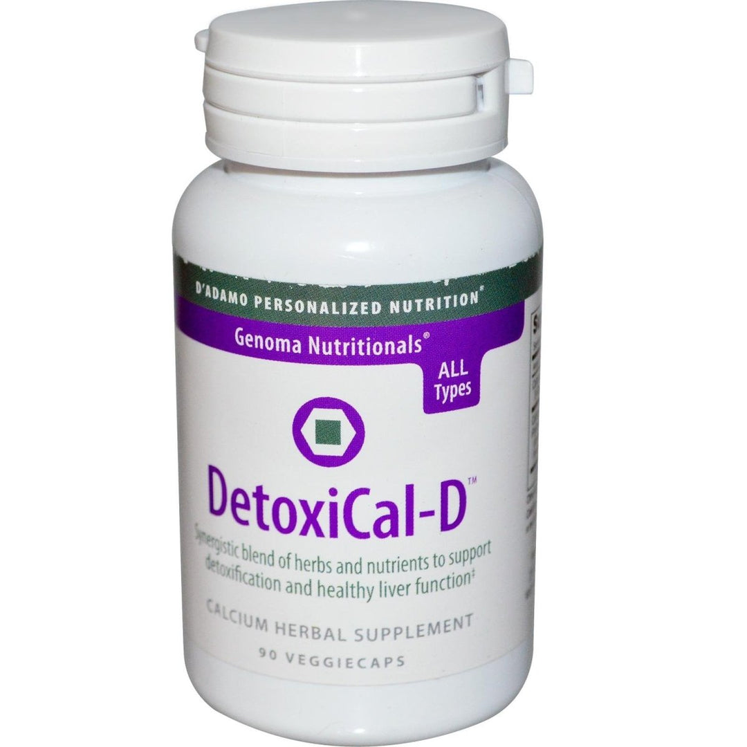 D'Adamo Personalized Nutrition Detoxical - D, 90 Count - The Oasis of Health