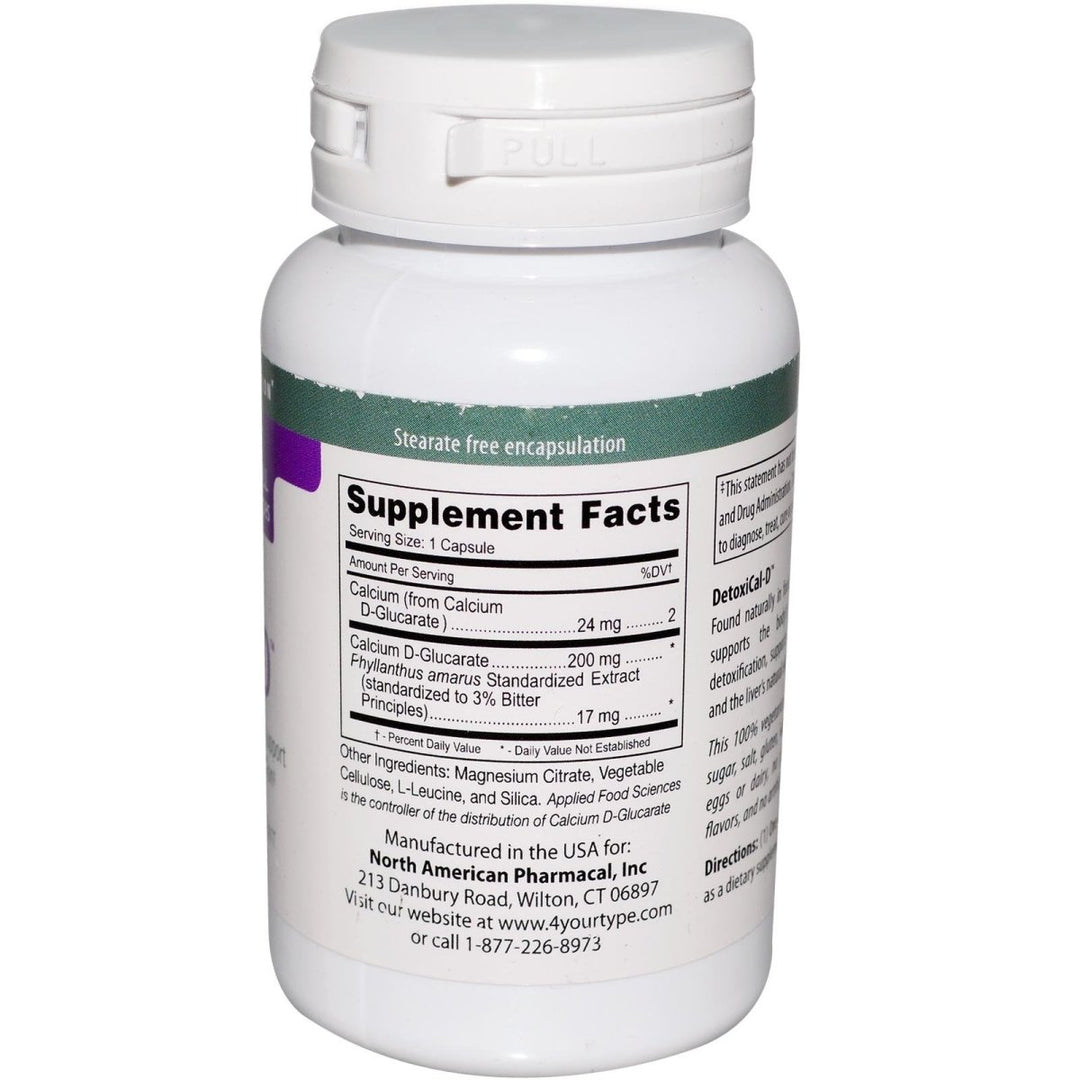 D'Adamo Personalized Nutrition Detoxical - D, 90 Count - The Oasis of Health