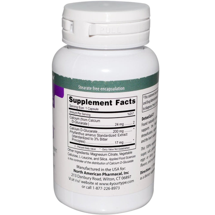 D'Adamo Personalized Nutrition Detoxical - D, 90 Count - The Oasis of Health