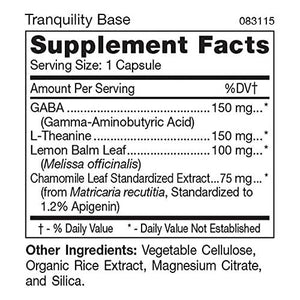 D'Adamo - Tranquility Base 60 vcaps - The Oasis of Health