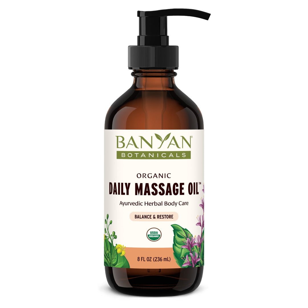 Banyan Botanicals Daily Massage Oil 12oz