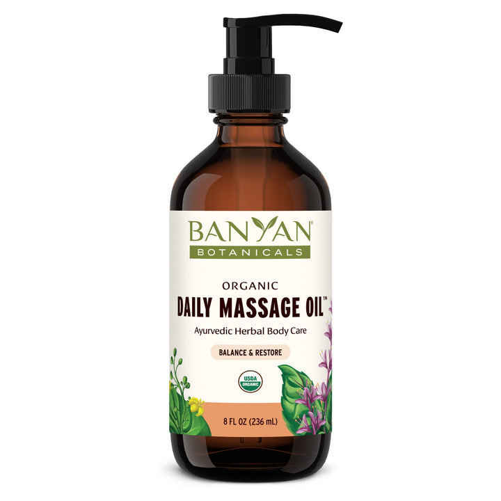 Banyan Botanicals Daily Massage Oil 12oz
